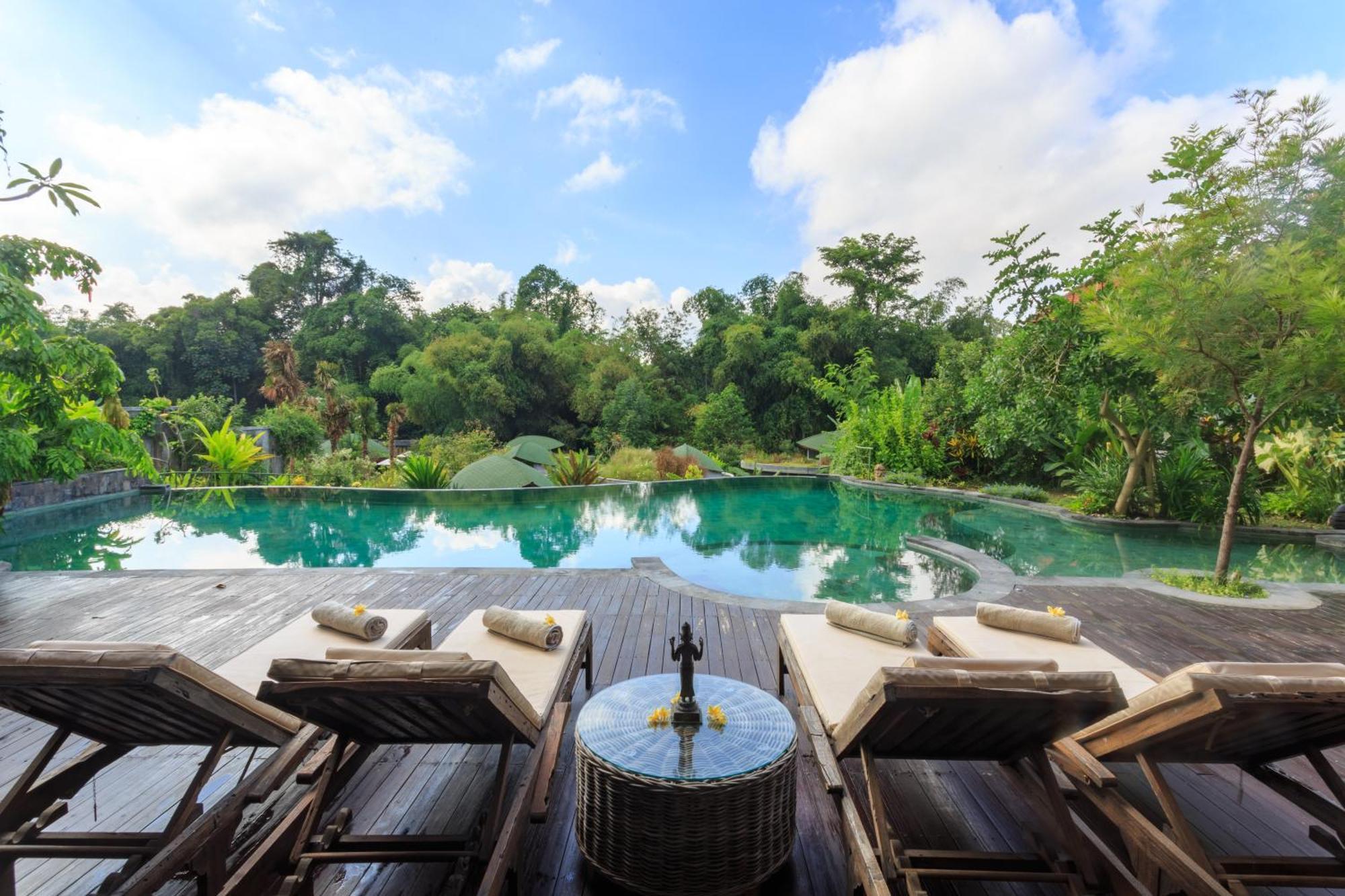 De Moksha Eco Friendly Boutique Resort Tanah Lot Szoba fotó