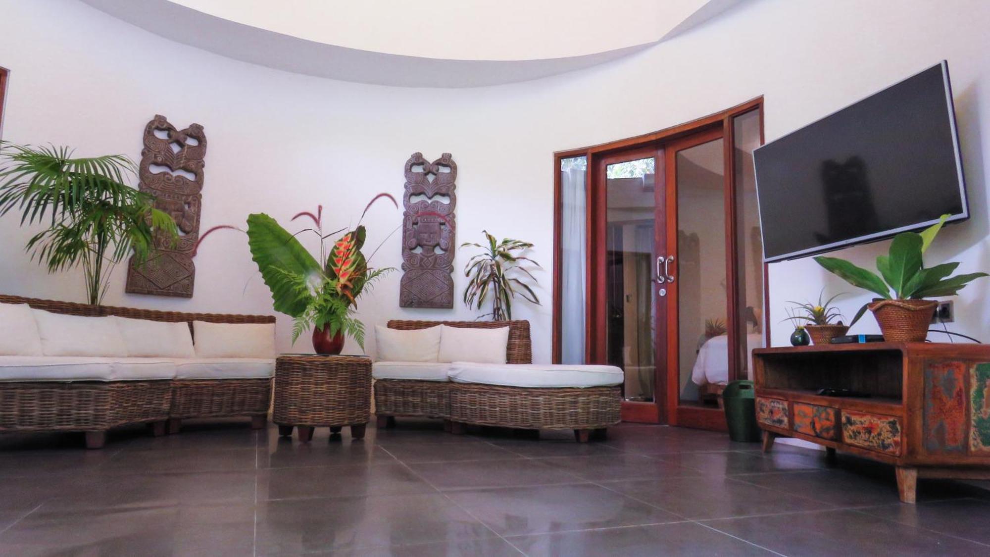 De Moksha Eco Friendly Boutique Resort Tanah Lot Szoba fotó
