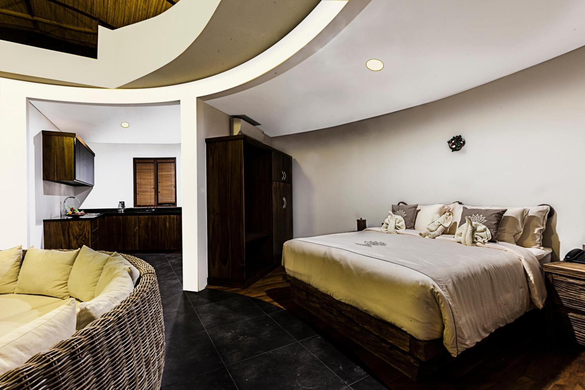 De Moksha Eco Friendly Boutique Resort Tanah Lot Szoba fotó